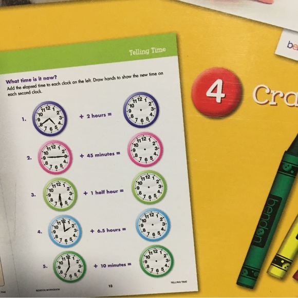 Bendon Problem Solving Money Learning Matching Counting & Time Solving Kit NIB - Picture 3 of 4